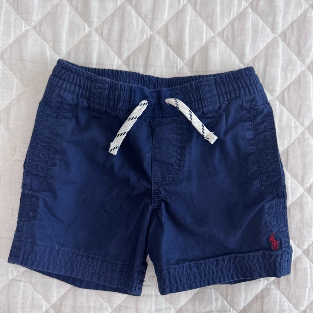Polo by Ralph Lauren Navy Kids Shorts